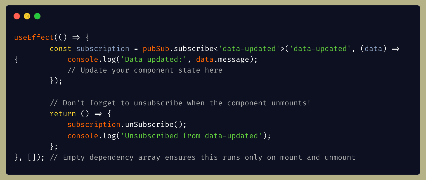 PubSub for JS