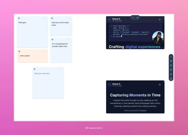 Taulu main interface